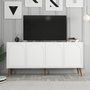 Hanah Home Lyon 81 Consola Blanco y Nogal